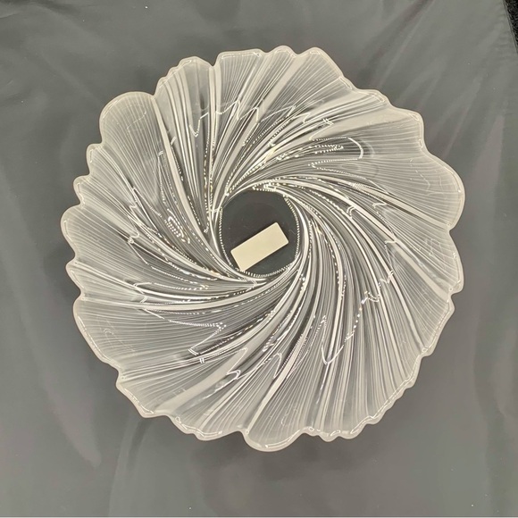 Vintage Mikasa Crystal Centerpiece Germany 12” - Picture 7 of 11